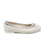 Анатомични бели детски обувки, здрава еко-кожа - ежедневни обувки за пролетта и лятото N 100013908