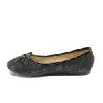 Черни детски обувки, здрава еко-кожа - официални обувки за пролетта и лятото N 100013929