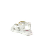 Анатомични бели детски сандали, здрава еко-кожа - ежедневни обувки за пролетта и лятото N 100014182