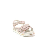 Анатомични розови детски сандали, здрава еко-кожа - ежедневни обувки за пролетта и лятото N 100014184