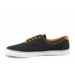 Черни мъжки обувки, текстилна материя - ежедневни обувки за пролетта и лятото N 100014059