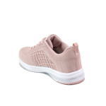 Розови детски маратонки, текстилна материя - спортни обувки за пролетта и лятото N 100013807