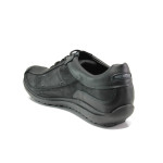 Анатомични черни мъжки обувки, естествена кожа - всекидневни обувки за пролетта и лятото N 100013533