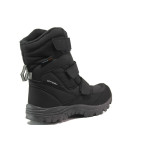 Черни мъжки боти, текстилна материя - спортни обувки за есента и зимата N 100014655