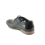 Черни мъжки обувки, естествена кожа - всекидневни обувки за пролетта и лятото N 100013530