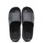 Черни мъжки чехли, pvc материя - ежедневни обувки за пролетта и лятото N 100015688