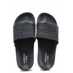 Черни анатомични джапанки, pvc материя - ежедневни обувки за пролетта и лятото N 100015998