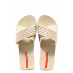 Бежови джапанки, pvc материя - ежедневни обувки за пролетта и лятото N 100016049