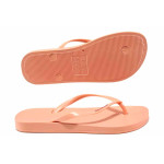Розови джапанки, pvc материя - ежедневни обувки за пролетта и лятото N 100016046