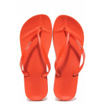 Червени джапанки, pvc материя - ежедневни обувки за пролетта и лятото N 100016045