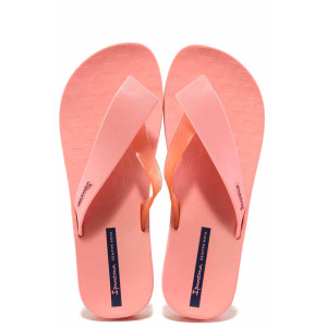 Розови джапанки, pvc материя - ежедневни обувки за пролетта и лятото N 100016040