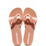 Розови джапанки, pvc материя - ежедневни обувки за пролетта и лятото N 100016039