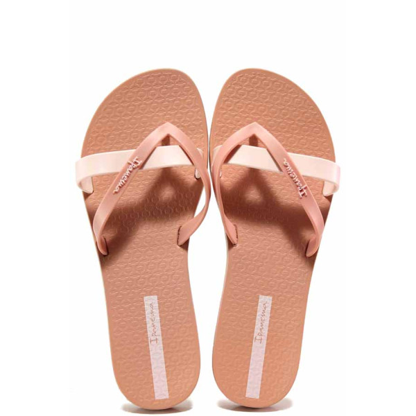 Розови джапанки, pvc материя - ежедневни обувки за пролетта и лятото N 100016039