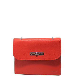 Червена дамска чанта, здрава еко-кожа - елегантен стил за вашето ежедневие N 100015132