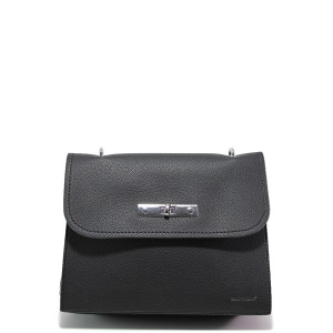 Черна дамска чанта, здрава еко-кожа - елегантен стил за вашето ежедневие N 100015130