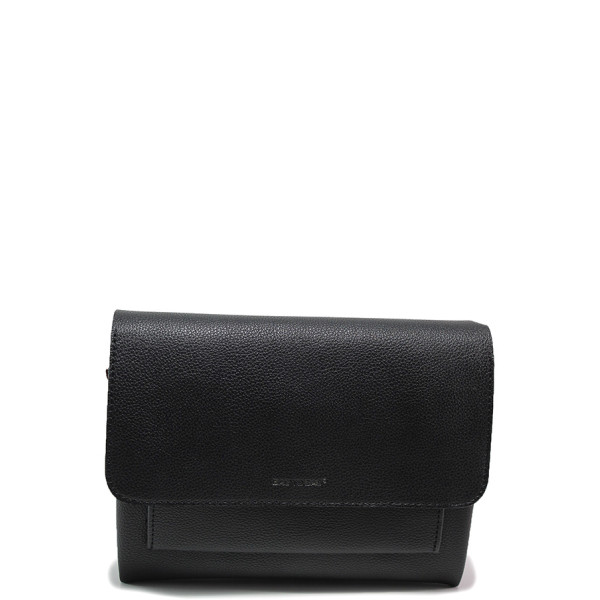 Черна дамска чанта, здрава еко-кожа - удобство и стил за вашето ежедневие N 100015133