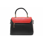 Черна дамска чанта, здрава еко-кожа - елегантен стил за вашето ежедневие N 100015514