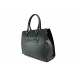 Черна дамска чанта, здрава еко-кожа - елегантен стил за вашето ежедневие N 100015512