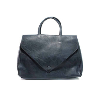 Тъмносиня дамска чанта, здрава еко-кожа - елегантен стил за вашето ежедневие N 100015515