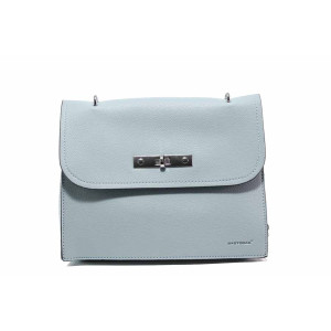 Синя дамска чанта, здрава еко-кожа - удобство и стил за вашето ежедневие N 100015502