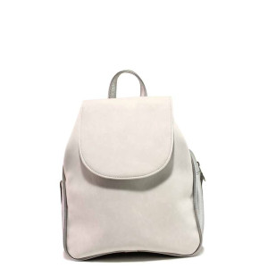 Бяла раница, здрава еко-кожа - удобство и стил за вашето ежедневие N 100016598