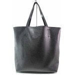 Черна дамска чанта, лачена еко кожа - удобство и стил за вашето ежедневие N 100017498