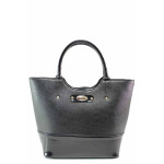 Черна дамска чанта, лачена еко кожа - удобство и стил за вашето ежедневие N 100017499