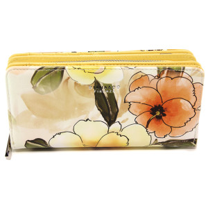 Жълто портмоне, здрава еко-кожа - удобство и стил за вашето ежедневие N 100015162