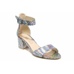 Всички цветове дамски сандали, здрава еко-кожа - елегантни обувки за пролетта и лятото N 100015646