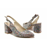 Всички цветове дамски обувки с висок ток, здрава еко-кожа - ежедневни обувки за пролетта и лятото N 100015676