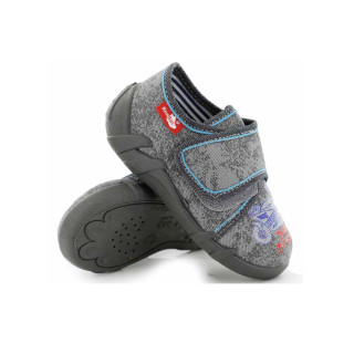 Сини детски обувки, текстилна материя - ежедневни обувки за целогодишно ползване N 100015660