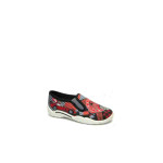 Червени детски обувки, текстилна материя - всекидневни обувки за целогодишно ползване N 100015661