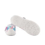 Бели детски обувки, текстилна материя - всекидневни обувки за целогодишно ползване N 100015667