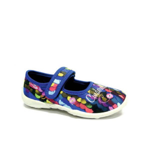 Сини детски обувки, текстилна материя - всекидневни обувки за целогодишно ползване N 100015664