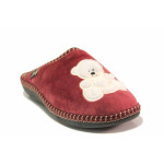Винени анатомични домашни чехли, текстилна материя - ежедневни обувки за есента и зимата N 100017050