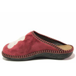 Винени анатомични домашни чехли, текстилна материя - ежедневни обувки за есента и зимата N 100017050