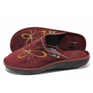 Винени домашни чехли, текстилна материя - всекидневни обувки за есента и зимата N 100017053