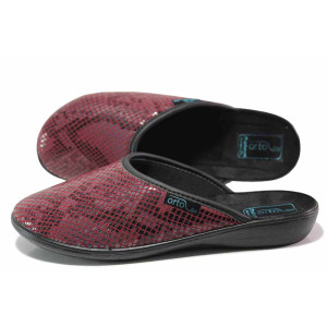 Винени домашни чехли, текстилна материя - всекидневни обувки за есента и зимата N 100017166