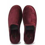 Винени домашни чехли, текстилна материя - всекидневни обувки за есента и зимата N 100017259