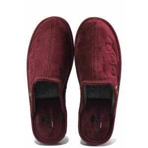 Винени домашни чехли, текстилна материя - всекидневни обувки за есента и зимата N 100017259