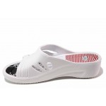 Бели джапанки, pvc материя - ежедневни обувки за целогодишно ползване N 100018057