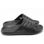 Черни джапанки, pvc материя - ежедневни обувки за целогодишно ползване N 100018067