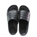 Черни джапанки, pvc материя - ежедневни обувки за целогодишно ползване N 100018067