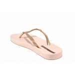 Розови джапанки, pvc материя - ежедневни обувки за пролетта и лятото N 100018466