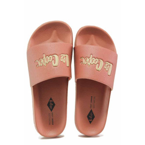 Червени джапанки, pvc материя - ежедневни обувки за пролетта и лятото N 100018527