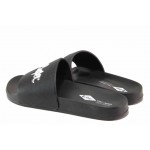 Черни джапанки, pvc материя - ежедневни обувки за пролетта и лятото N 100018526