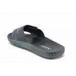 Сини мъжки чехли, pvc материя - всекидневни обувки за лятото N 100018561
