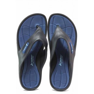 Черни мъжки чехли, pvc материя - ежедневни обувки за лятото N 100018562