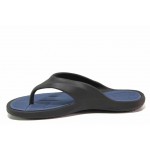 Черни мъжки чехли, pvc материя - ежедневни обувки за лятото N 100018562