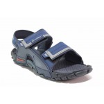 Сини анатомични анатомични мъжки сандали, pvc материя - ежедневни обувки за лятото N 100018564